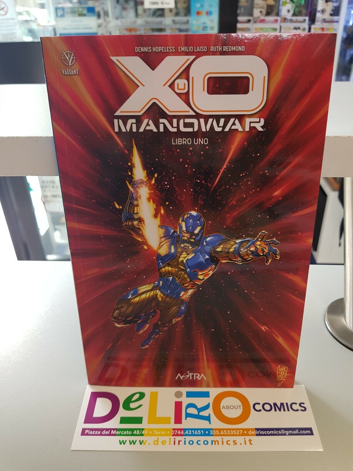 VALIANT - X-O MANOWAR N.1 Ed.STAR COMICS SCONTO 5%