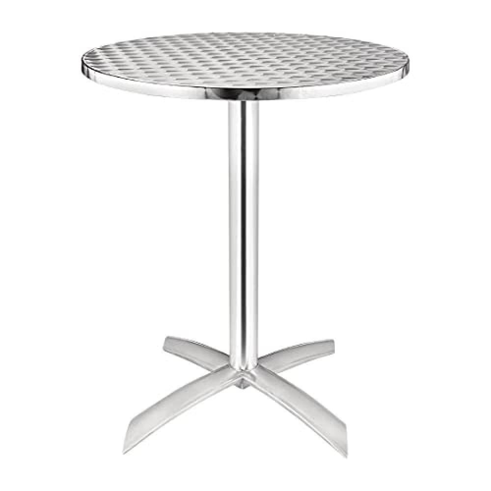 (TG. 720(H) x 600(Ø)mm) Bolero U423 rotonda piedistallo tavolo bistrò, in acci