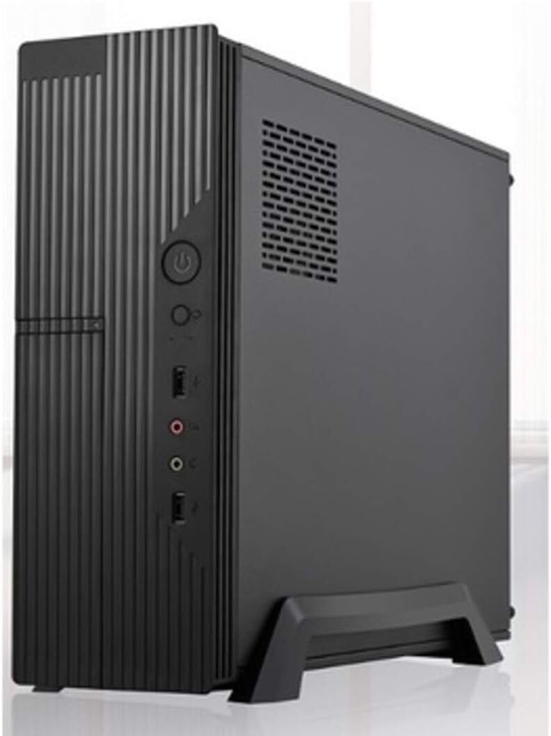 TECNO PC CASE SLIM ALIMENTATORE 500W MICRO ATX USB 2.0 3.0 NERO TC-S3 NERO BOX