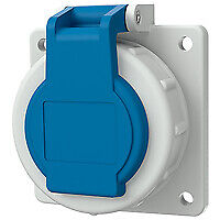 Mennekes 17006  Anbaudose SCHUKO 16A2p+E 230V IP68 BL  - 16A2P+E 230V Schuko-Anb