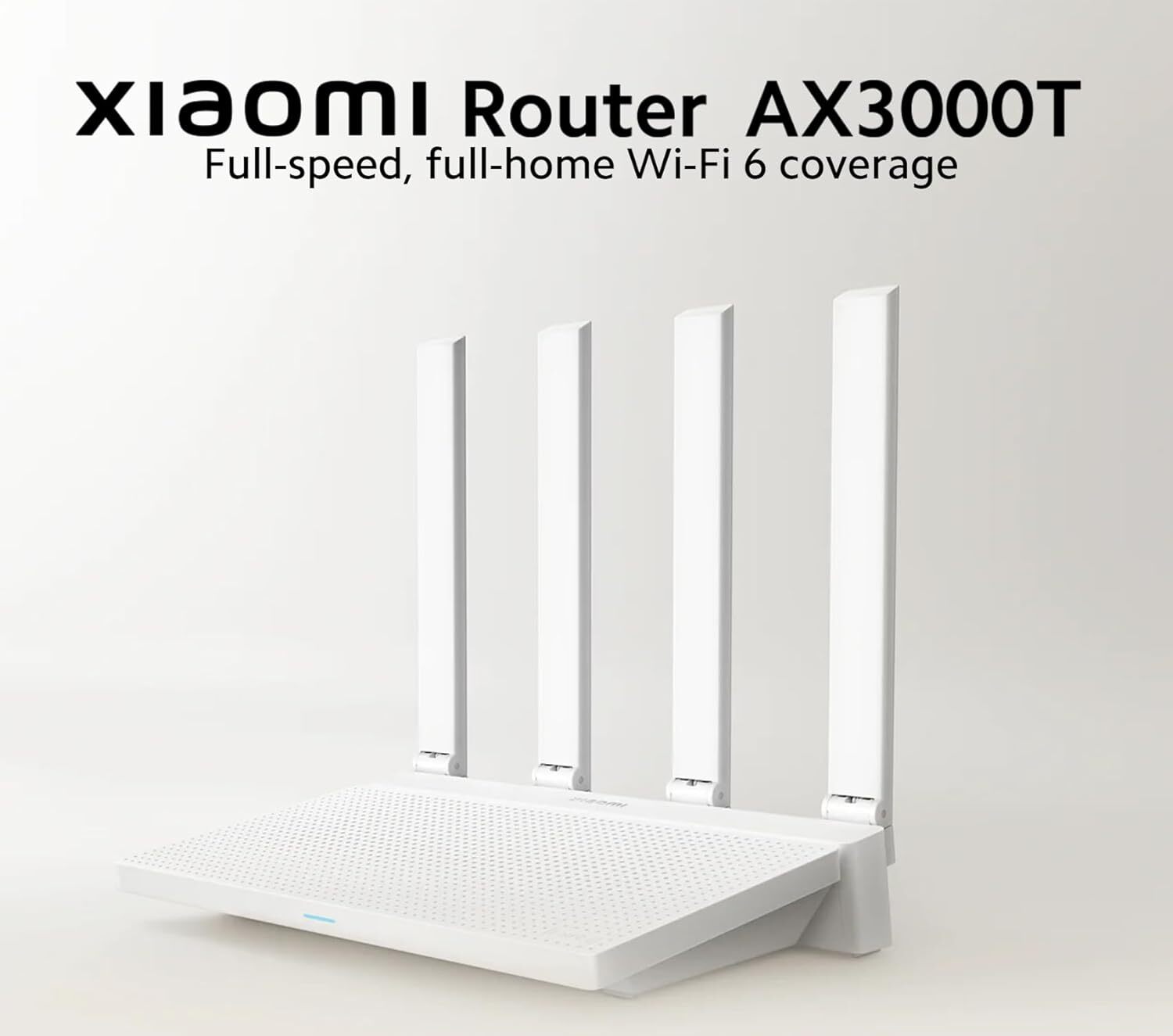 XIAOMI ROUTER AX3000T WHITE