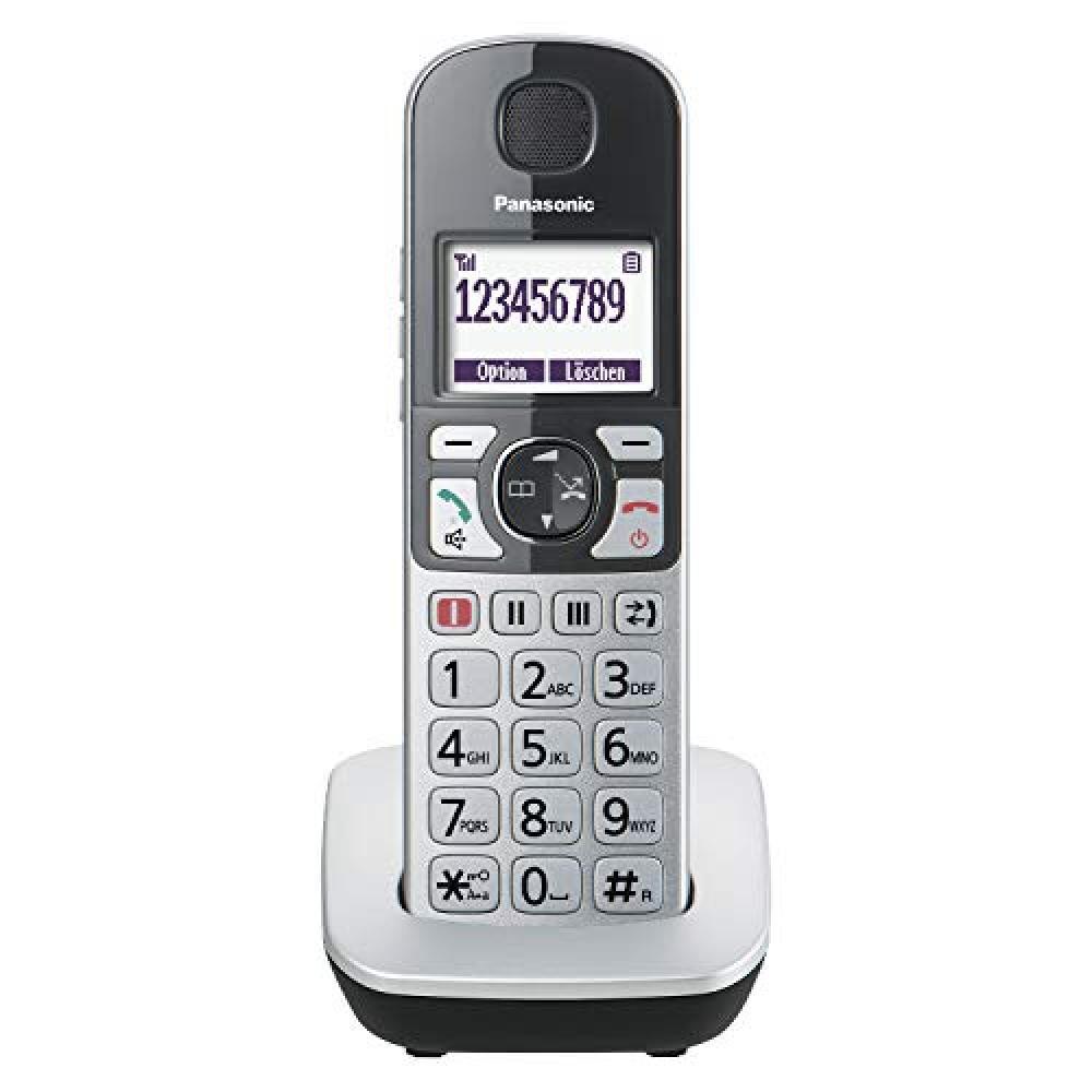 Panasonic KX-TGQ500GS Senior Phone (telefono cordless IP DECT (cordless) con pul