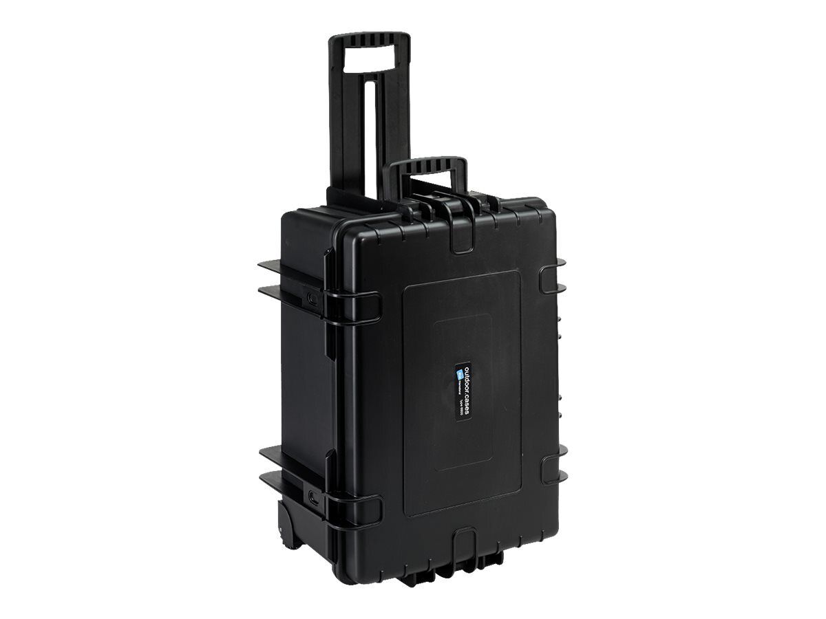 B&W International B&W 6800/B/SI Custodia trolley Polipropilene (PP) 6800/B/SI