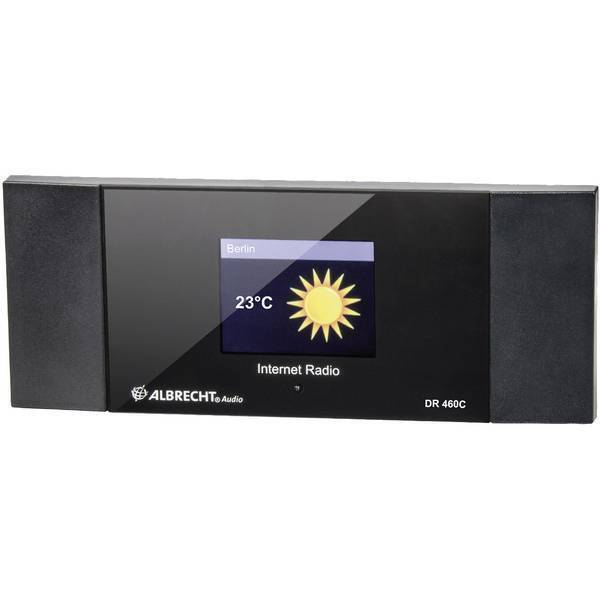 Albrecht 27462  DR 460-C Sintonizzatore radio Internet Internet Internetradio co