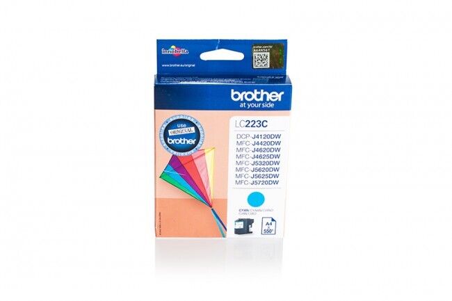 CARTUCCIA ORIGINALE BROTHER LC223 LC-223C CIANO