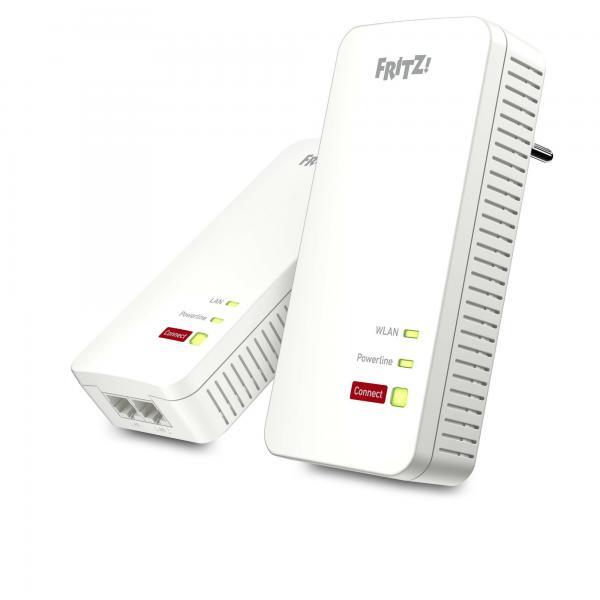 FRITZ!Powerline 1240 AX WLAN Set 1200 Mbit/s Collegamento ethernet LAN Wi-Fi Bia