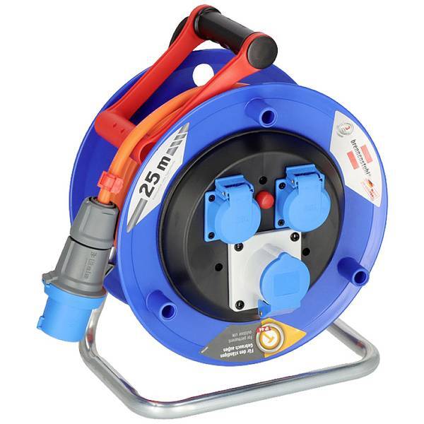 Brennenstuhl 1182690100   Avvolgicavo 25.00 m Arancione Spina CEE 16 A 3 poli