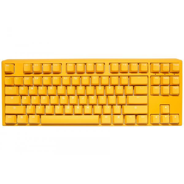 Ducky One 3 Yellow TKL tastiera USB Tedesco Giallo