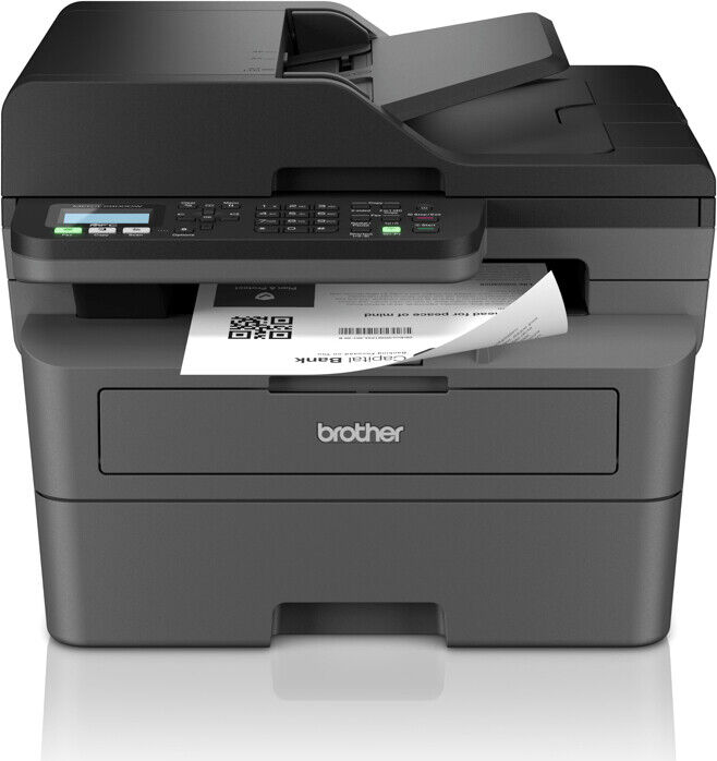 Stampante Multifunzione Laser Scanner Copia Fax 32 ppm Nero MFC-L2827DW Brother