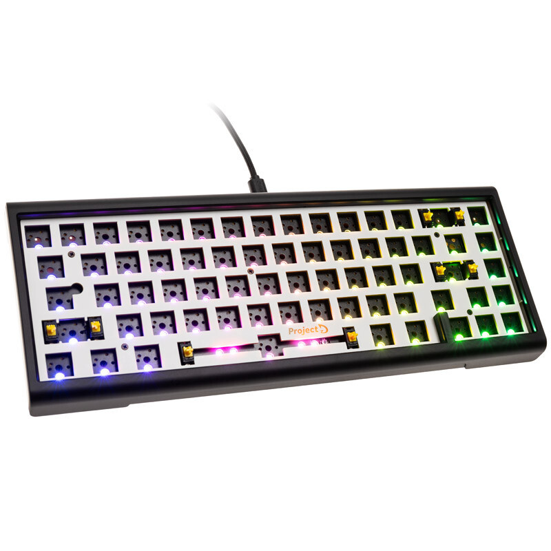 Ducky Tinker 65 Barebone Gaming-Tastatur RGB nero ANSI Altro PKTI2367AST-ANSI01