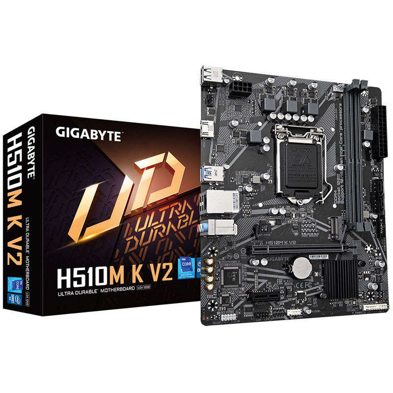 Gigabyte H510M K V2 LGA1200 mATX MB 2xDDR4 4xSATA 1xM.2 H510M K V2