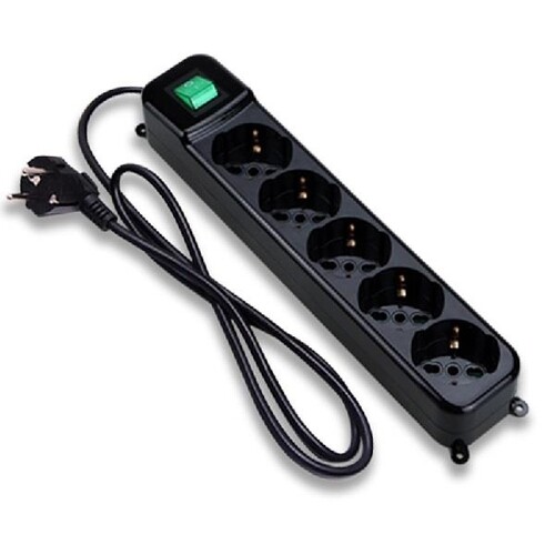 Tecnoware MULTIPRESA POWER CLEANER 5 INGRESSO SCHUKO - 5 USCITE ITALIA/SCHUKO (F