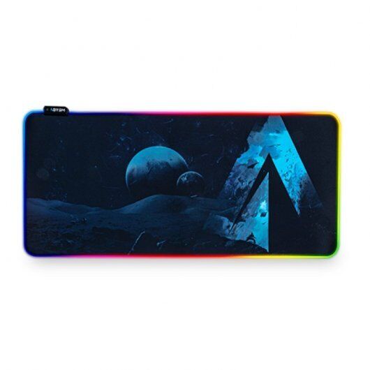 Tappetino da gioco Abysm Gaming Covenant RGB XXL - Illuminazione RGB - Antiscivo