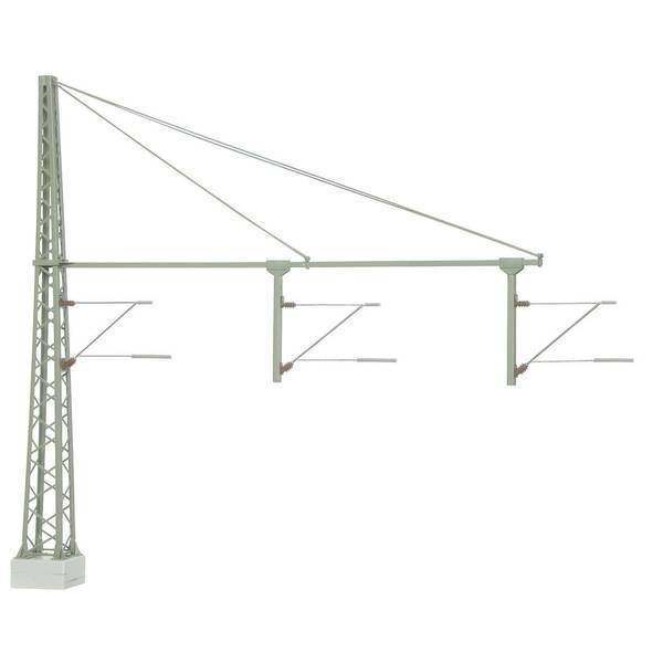 Viessmann 4361  Modelltechnik  N Palo a sospensione 3 binari 1 pz.