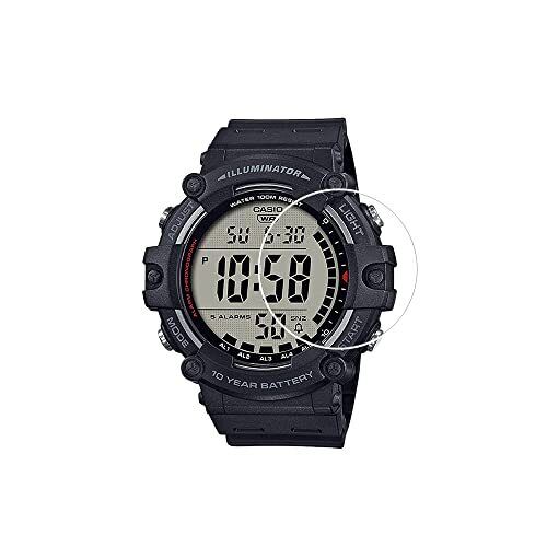 Pellicola protettiva compatibile con CASIO AE-1500WH AE-1500, [9H (R4J)