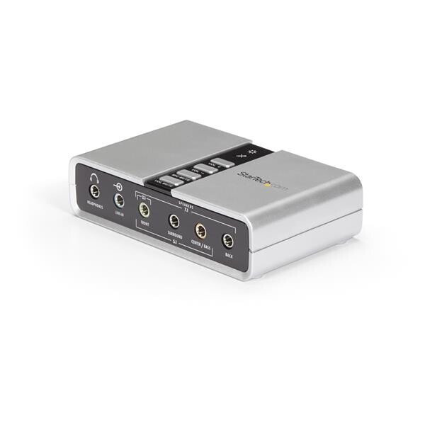 Startech - Comp. Cards And Adapters SCHEDA AUDIO ESTERNA USB 7.1 CON AUDIO DIGIT