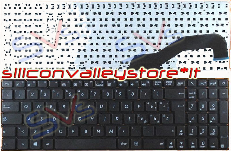 TASTIERA ITALIANA PER NOTEBOOK Asus X543 X543UA X543U X543NA X543UB X543N