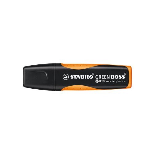 Evidenziatore Green Boss Stabilo - 2-5 mm - 6070/54 (Arancione Conf. 10)