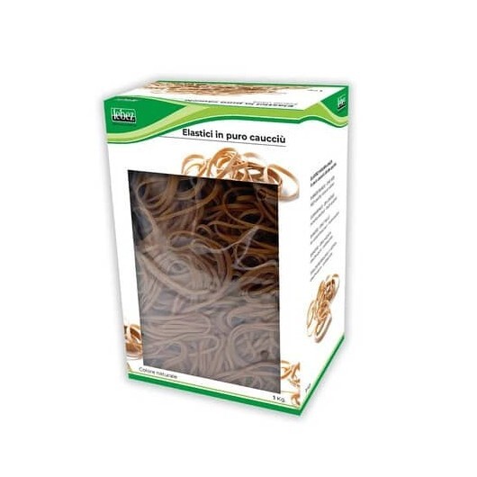 Scatola elastici tondi Lebez 1 Kg diametro 50 mm 75091