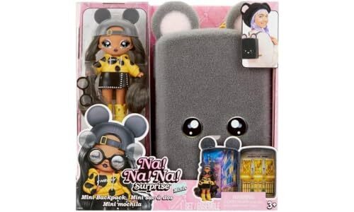 Na Na Na Surprise Mini Backpack Serie 2 - Marisa Mouse - Bambola Fashion (V1d)
