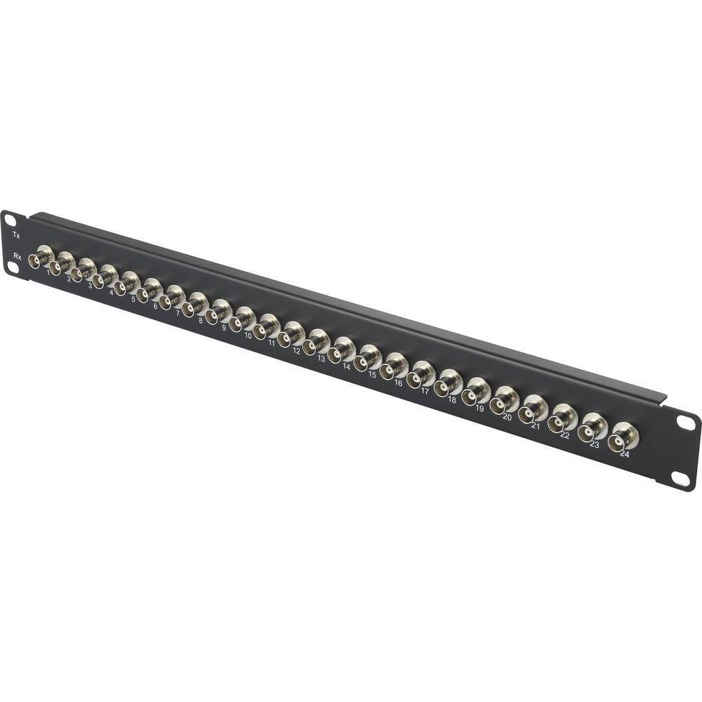 Renkforce 24 Porte Patch panel BNC 483 mm (19) 1 U
