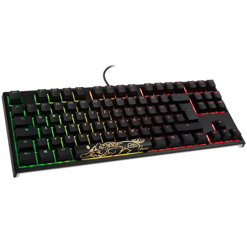 Ducky One 2 RGB TKL Full-size (100%) USB DKON1787ST-BDEPDAZT1