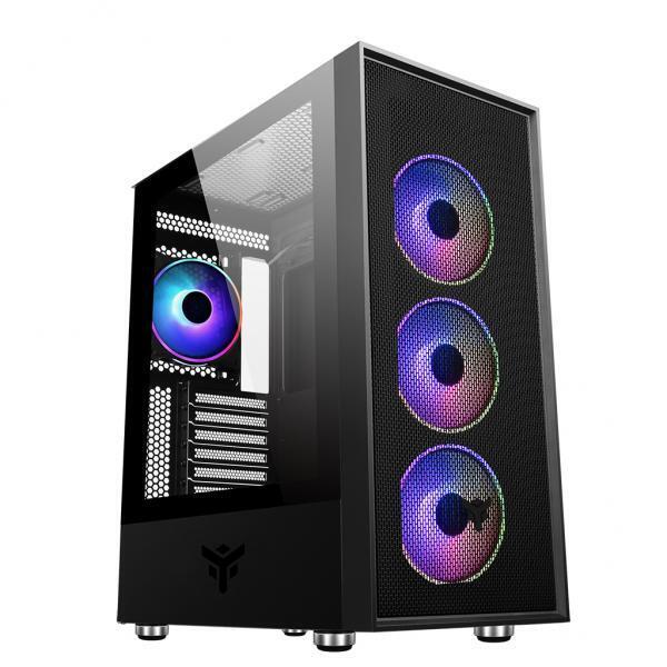 Itek Vertibra H210 Case Middle Tower Gaming Atx Micro Atx MinI-Itx Pannello Late