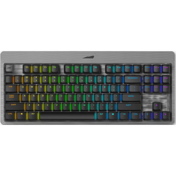 Mountain Everest Core tastiera USB QWERTZ Tedesco Grigio