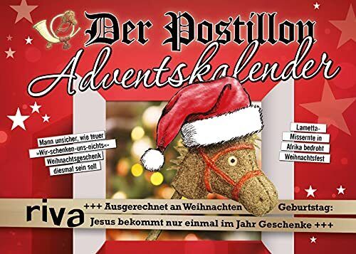 Der Postillon Adventskalender: Adventskalender mit auftrennbaren Seiten (V3L)