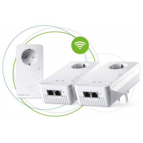 Devolo MAGIC 2 WiFi next Multiroom Kit 2400 Mbit/s Collegamento ethernet LAN Wi-