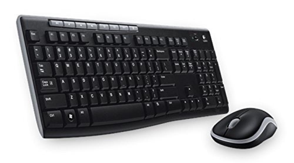 Logitech MK270 Combo Tastiera e Mouse Wireless per Windows, Layout Ebraico QWERT