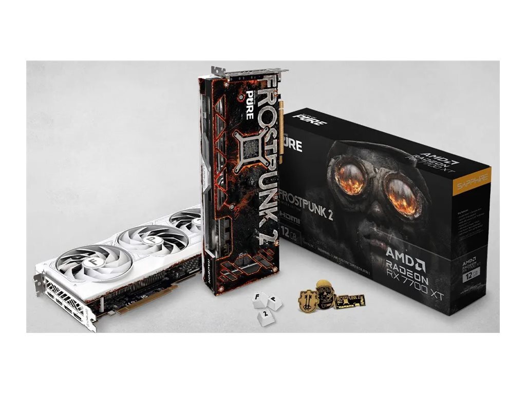 Sapphire Radeon RX7700XT Pure Frost Punk 2 Special Edition 11335-08-50G