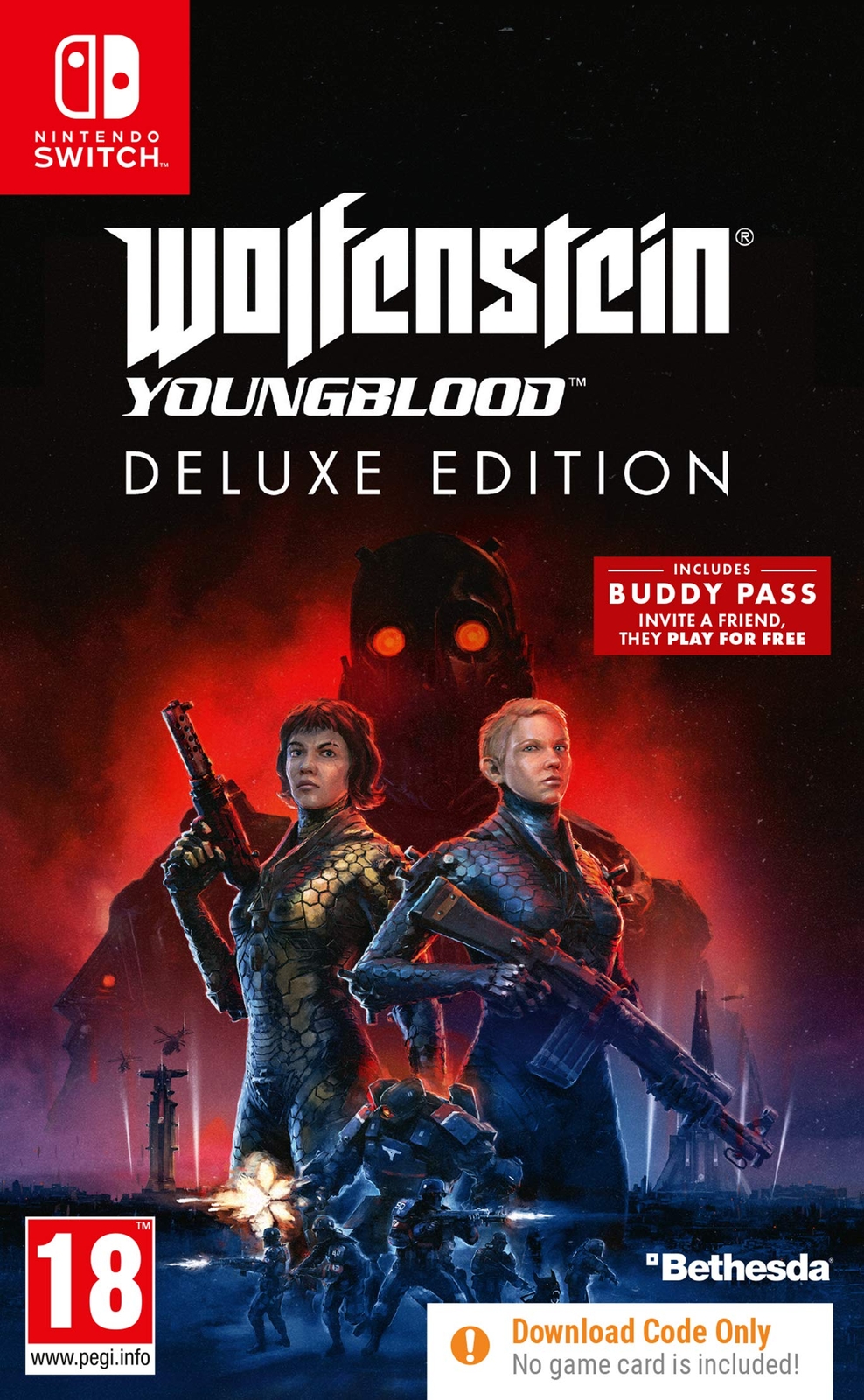 Bethesda Wolfenstein Youngblood - Deluxe Edition Premium Anglais, Chinois simpli