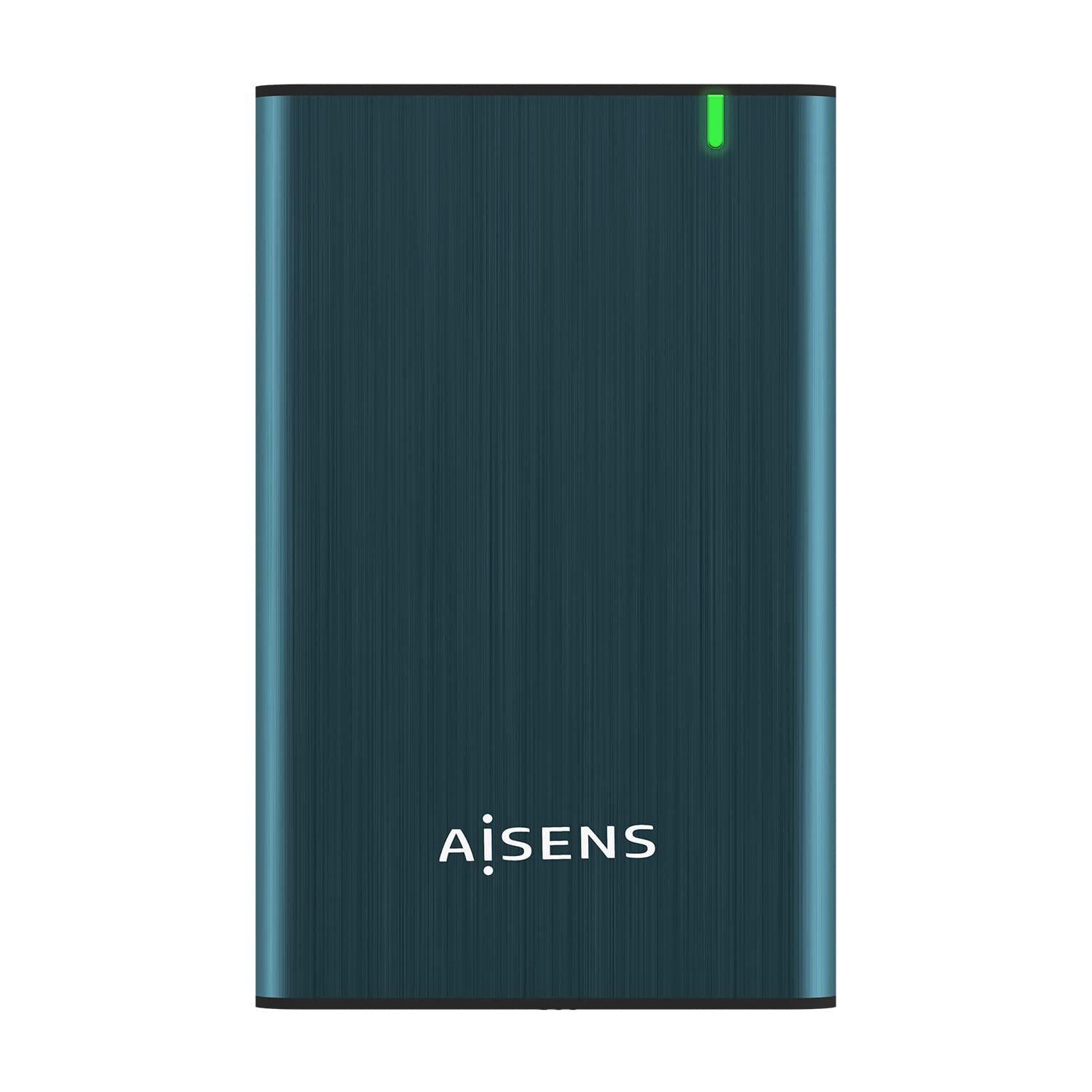 AISENS - ASE-2525PB - External Enclosure for 2.5" SATA A USB 2.0/USB 3.0/USB3.1