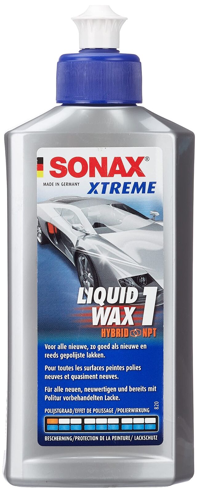 SONAX 201200 Xtreme Brilliant Wax 1 Hybrid NPT (J0b)
