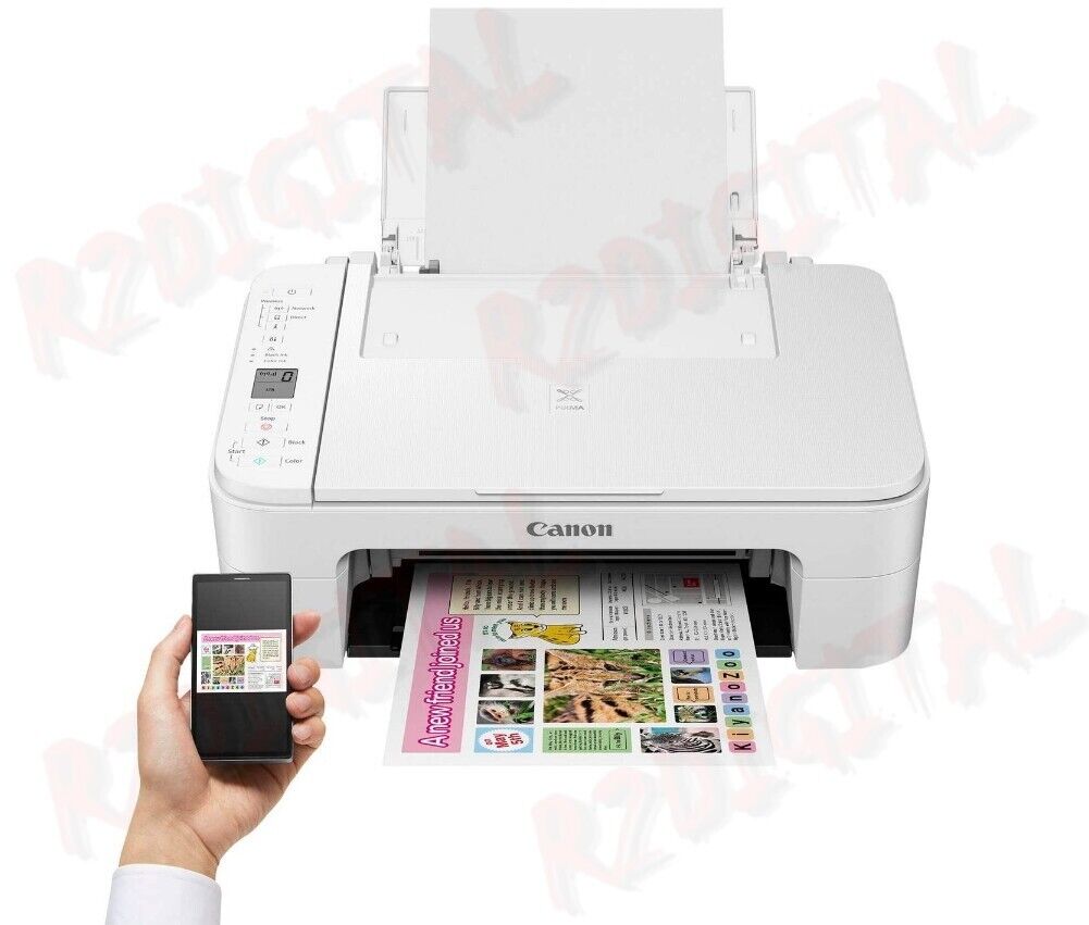 STAMPANTE INKJET CANON PIXMA TS3151 WIFI MULTIFUNZIONE COLORI Compatibile ALEXA