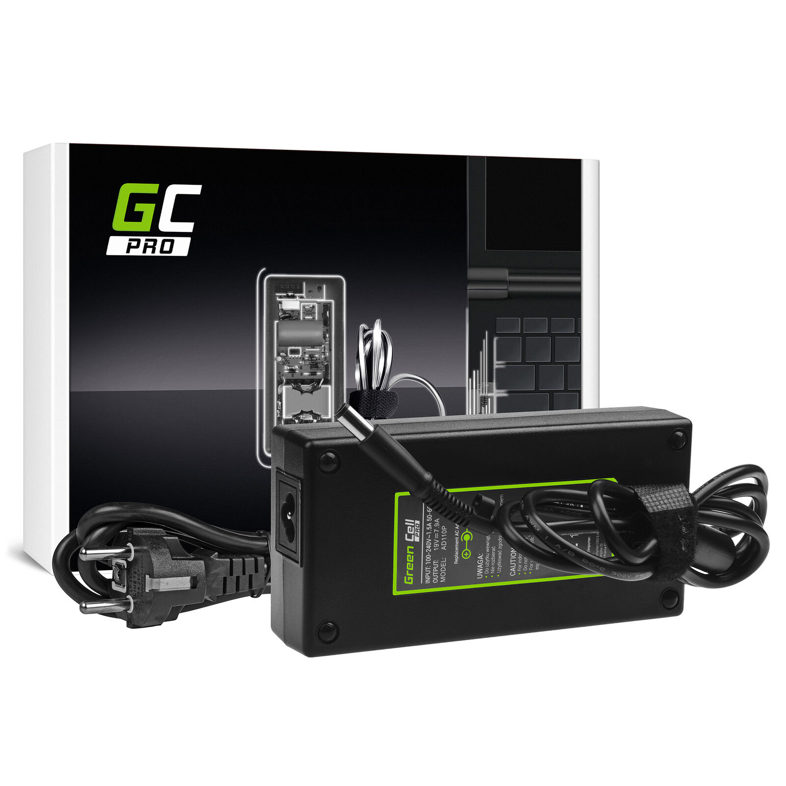 19V 7.9A 150W 7.4-5.0mm | Alimentatore / Caricabatterie per HP