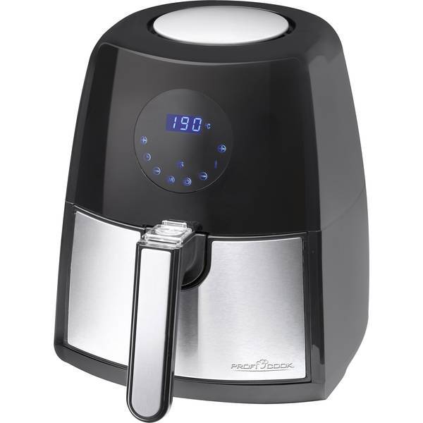 Profi Cook 501147  PC-FR 1147 H Friggitrice 1500 W acciaio inox, Nero