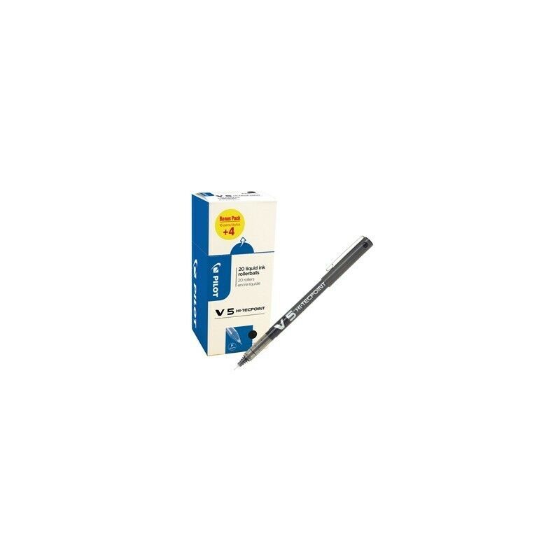 Value pack 16+4 roller Hi-Tecpoint V5 05 mm NERO Pilot Roller usa e getta