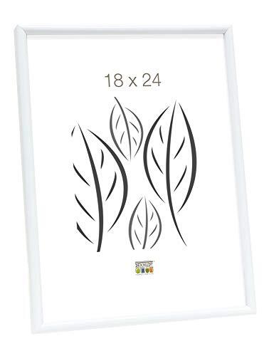 Deknudt Frames S011S1 30 x 40 Cornice Bianco Resina (v8e)