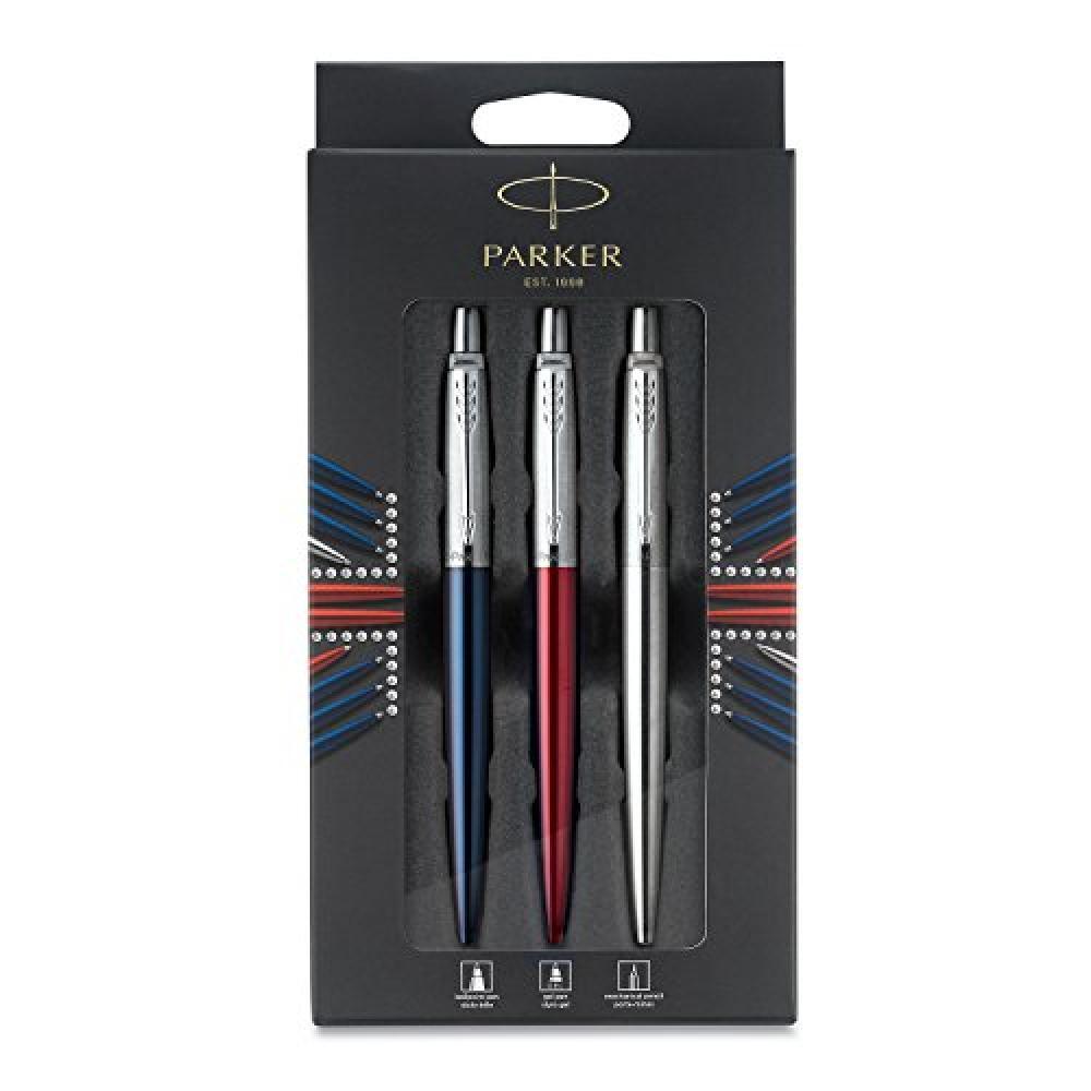 (TG. Discovery Pack) Parker Jotter London Trio Discovery Pack Penna a Sfera Blu