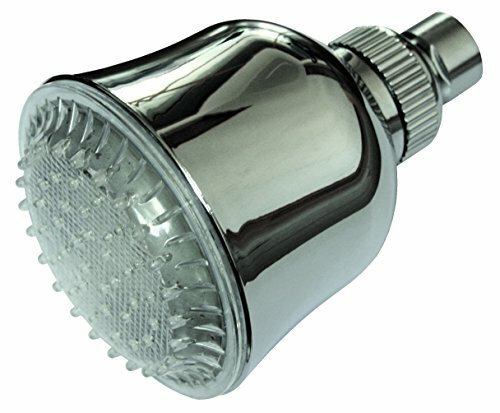 Steinbach Solardusche Zubehör LED soffione Argento Diametro Circa. 9 x (y0K)