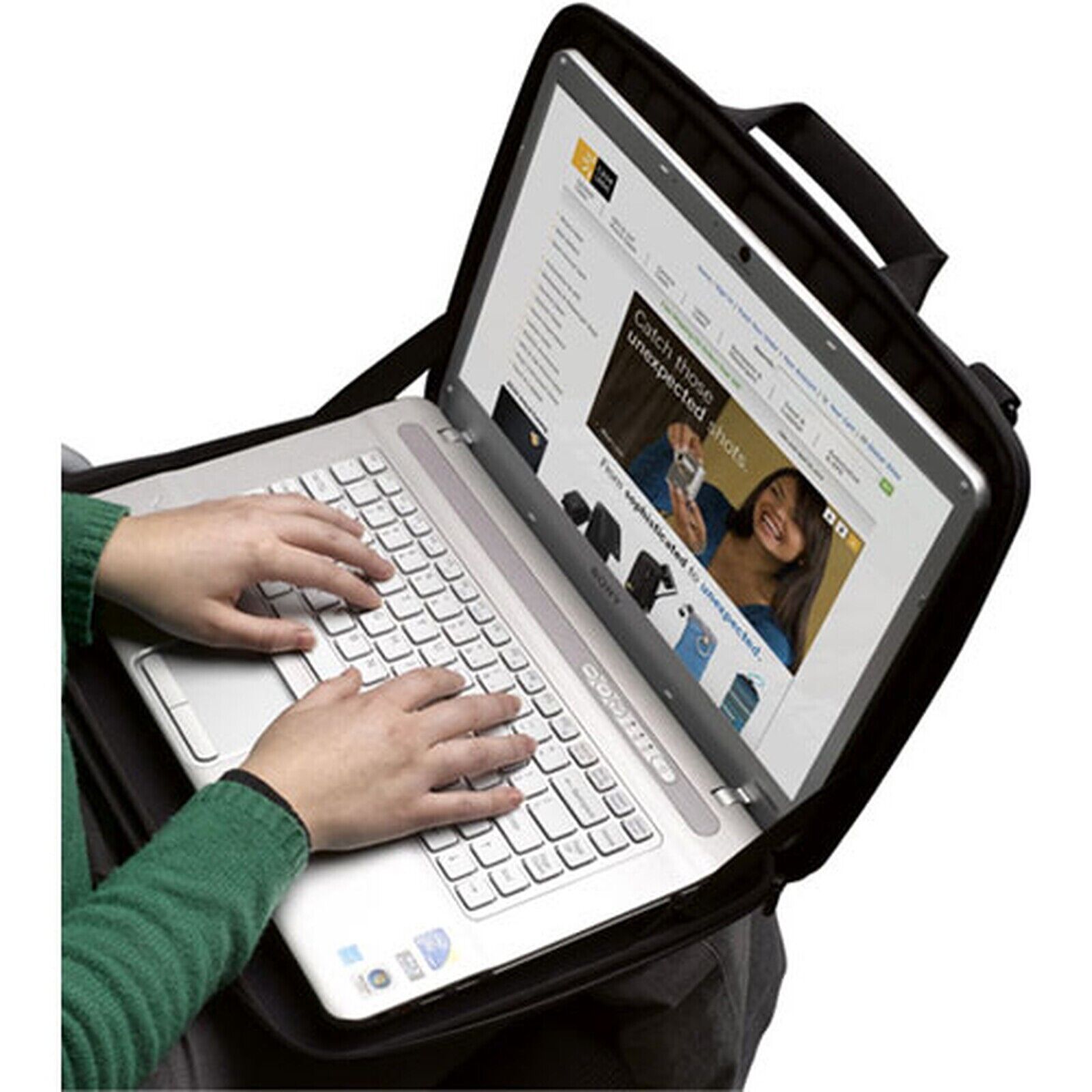 Borsa Porta PC Computer Case Logic QNS116K Case per PC (w7g)