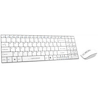 ESPERANZA EK122W Full-size (100%) Wireless RF Wireless QWERTY Bianco EK122W