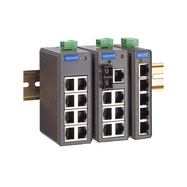 Moxa EtherDevice™ Switch EDS-208 Non gestito