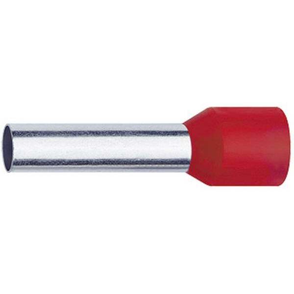 Klauke 1718 capocorda 1 x mm 8 parzialmente isolato rosso 1000 pz