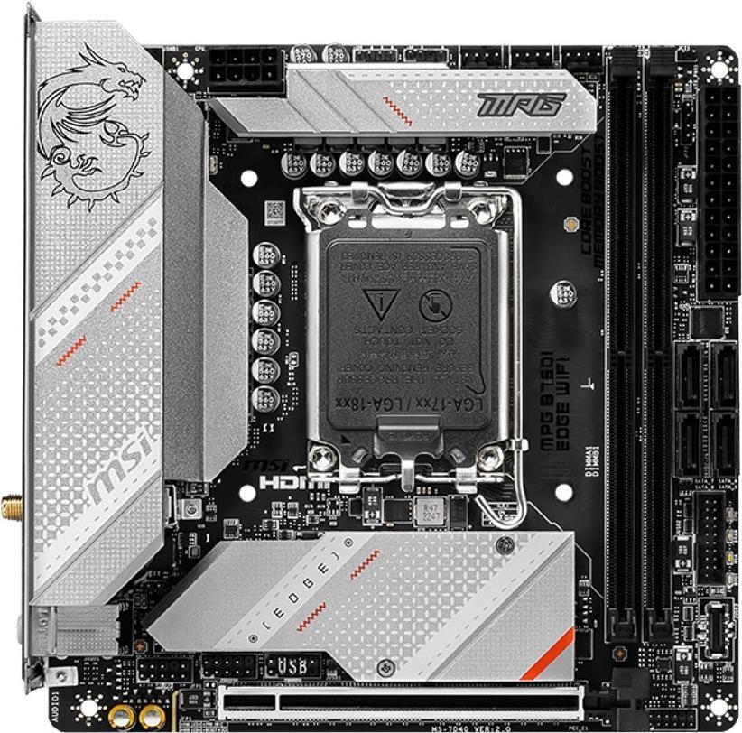 MSI MPG B650I EDGE WIFI - Motherboard - Mini-ITX - LGA1700-Sockel - B760 Chipsat