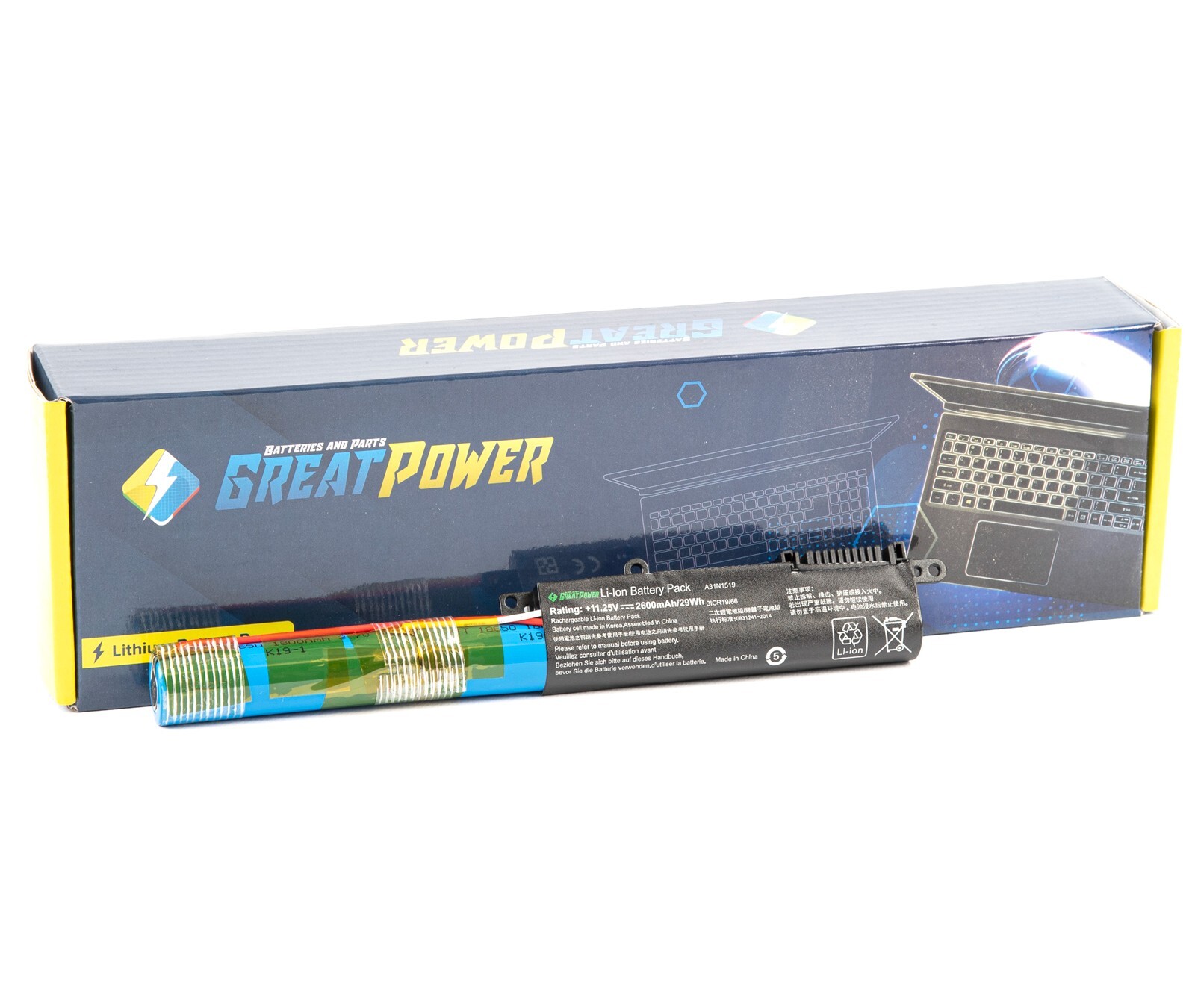 Batteria 2600 mAh per Asus A31N1519 X540 X540LA X540LJ X540SA X540SC X540 YA X54
