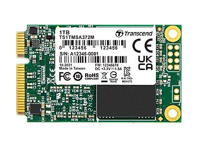 Transcend MSA372M 32 GB mSATA 550 MB/s 6 Gbit/s Solid State Disk TS32GMSA372M