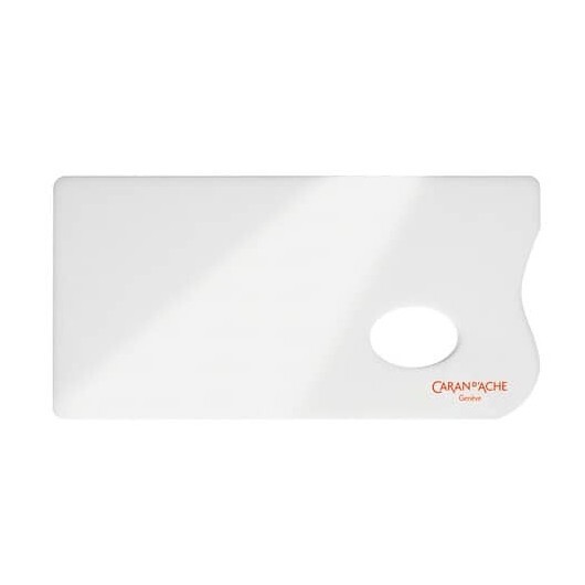 Tavolozza in plexiglass Carand'Ache Aquarelle rettangolare 117103